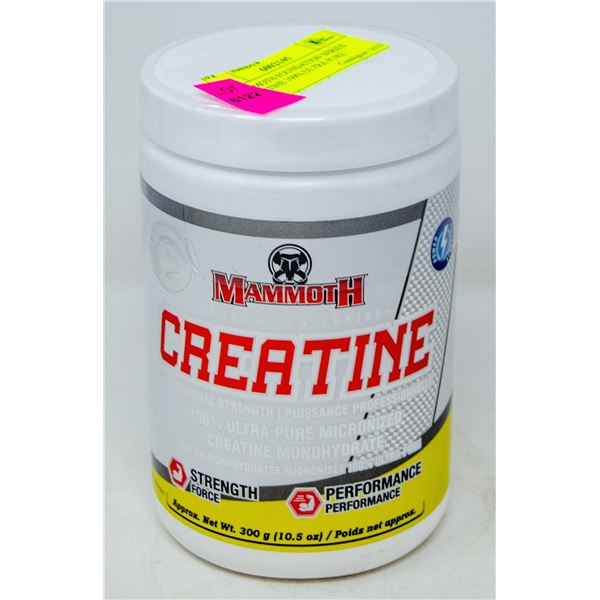 MAMMOTH FOUNDATION SERIES CREATINE 100% ULTRA PURE