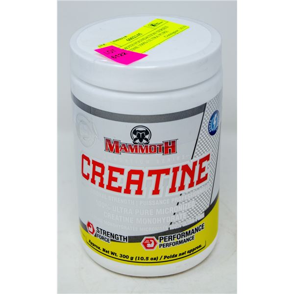 MAMMOTH FOUNDATION SERIES CREATINE 100% ULTRA PURE