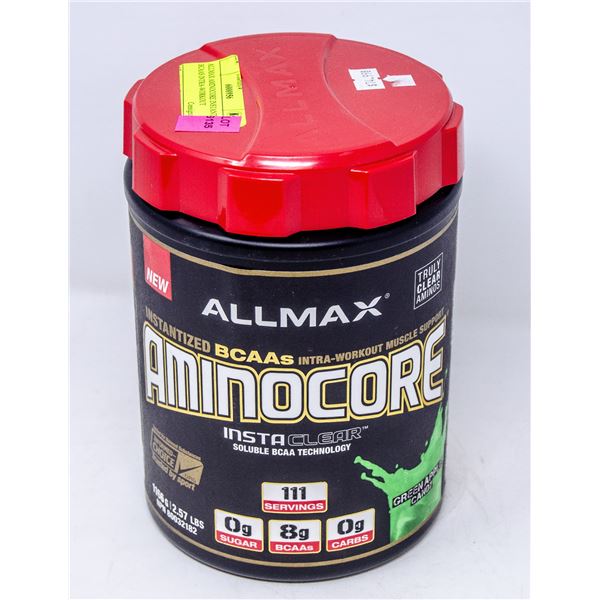 ALLMAX AMINOCORE INSTANTIZED BCAAS INTRA-WORKOUT