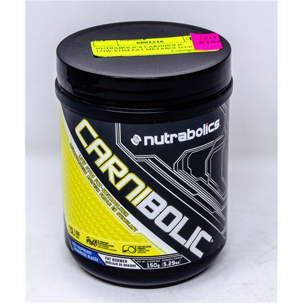 NUTRABOLICS CARNIBOLIC LOW-STIM FAT METABOLIZER