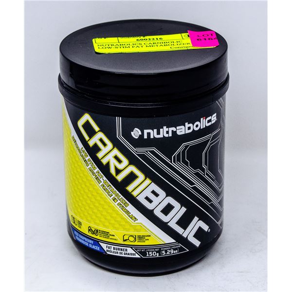NUTRABOLICS CARNIBOLIC LOW-STIM FAT METABOLIZER