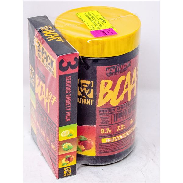 MUTANT BCAA 9.7 PROTEIN SYNTHESIS SUPPLEMENT PEACH