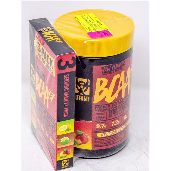 MUTANT BCAA 9.7 PROTEIN SYNTHESIS SUPPLEMENT PEACH