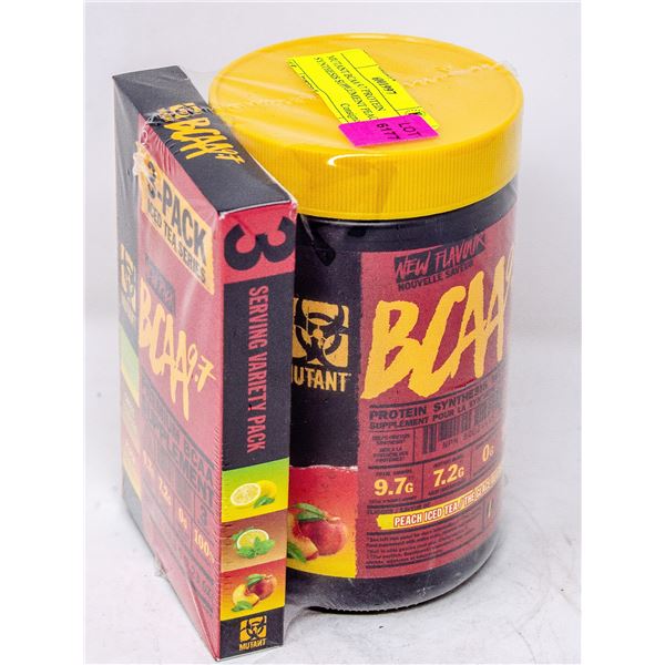 MUTANT BCAA 9.7 PROTEIN SYNTHESIS SUPPLEMENT PEACH