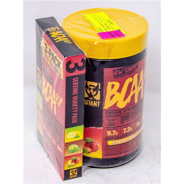 MUTANT BCAA 9.7 PROTEIN SYNTHESIS SUPPLEMENT PEACH