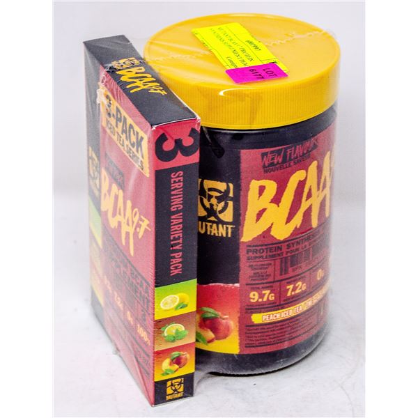 MUTANT BCAA 9.7 PROTEIN SYNTHESIS SUPPLEMENT PEACH