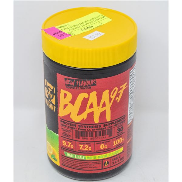 MUTANT BCAA 9.7 PROTEIN SYNTHESIS SUPPLEMENT HALF