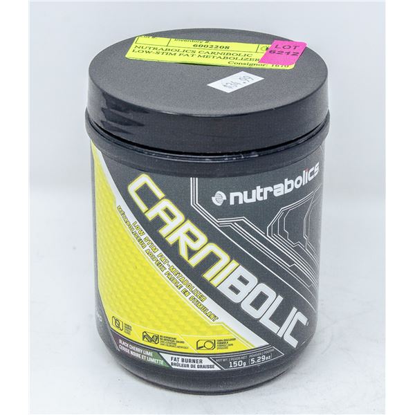 NUTRABOLICS CARNIBOLIC LOW-STIM FAT METABOLIZER