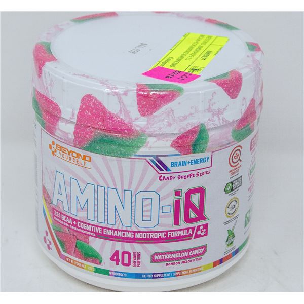 BEYOND AMINO-IQ 3:1:1 BCAA+COGNITIVE ENHANCING