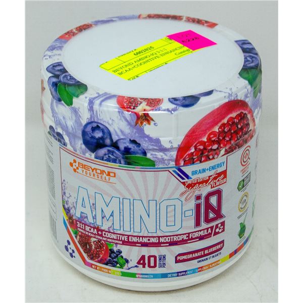 BEYOND AMINO-IQ 3:1:1 BCAA+COGNITIVE ENHANCING