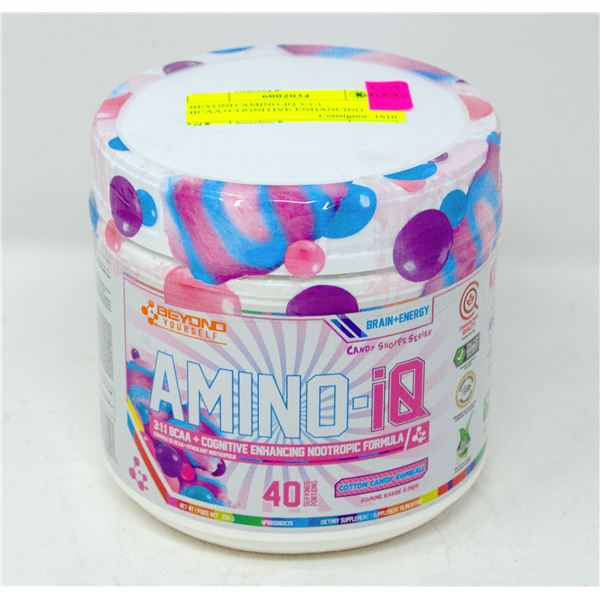 BEYOND AMINO-IQ 3:1:1 BCAA+COGNITIVE ENHANCING