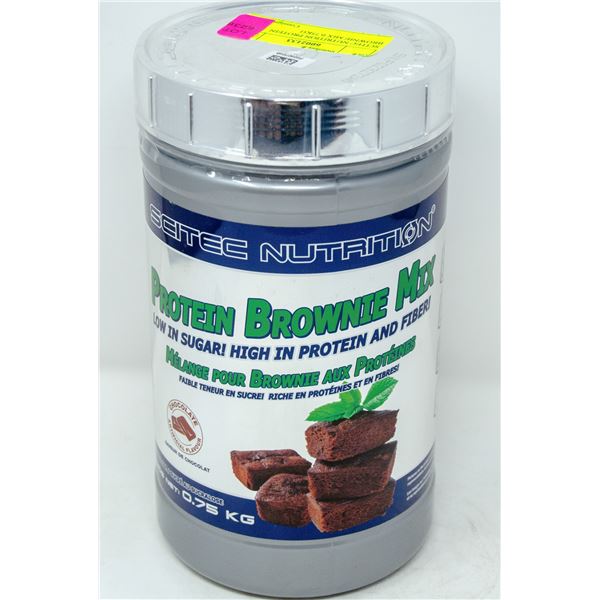 SCITEC NUTRITION PROTEIN BROWNIE MIX 0.75KG