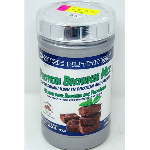 SCITEC NUTRITION PROTEIN BROWNIE MIX 0.75KG