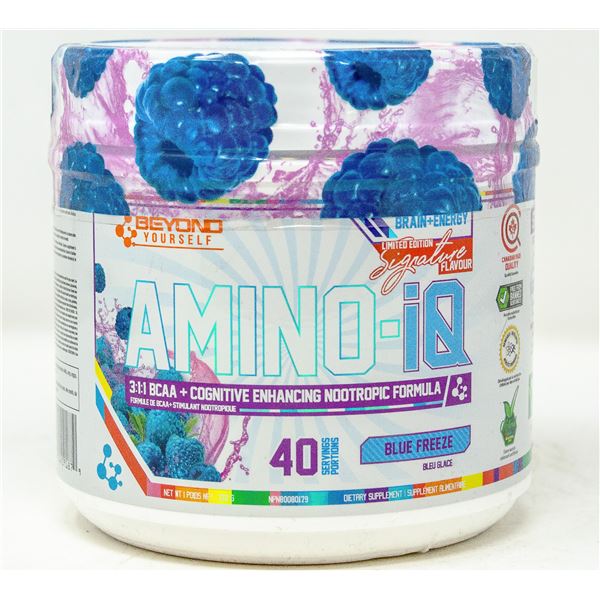 BEYOND AMINO-IQ 3:1:1 BCAA+COGNITIVE ENHANCING