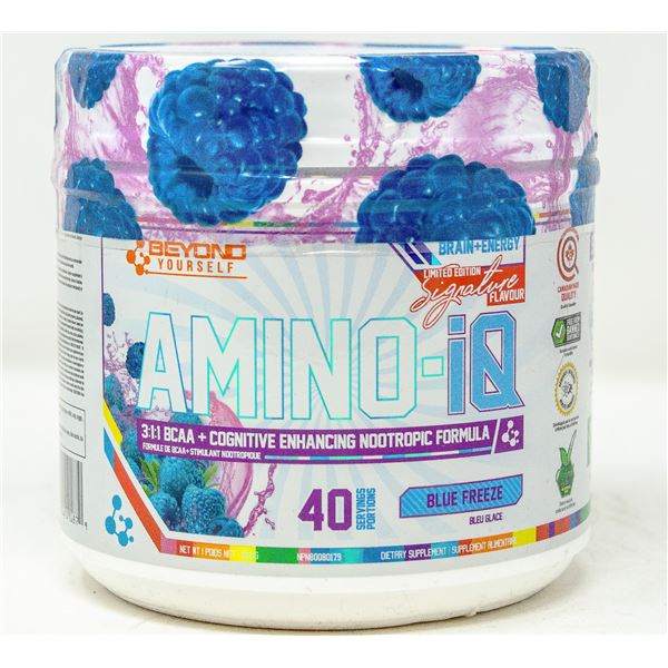 BEYOND AMINO-IQ 3:1:1 BCAA+COGNITIVE ENHANCING