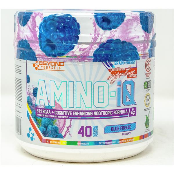 BEYOND AMINO-IQ 3:1:1 BCAA+COGNITIVE ENHANCING