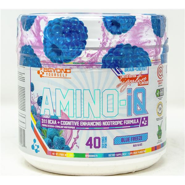 BEYOND AMINO-IQ 3:1:1 BCAA+COGNITIVE ENHANCING