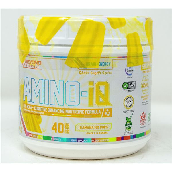 BEYOND AMINO-IQ 3:1:1 BCAA+COGNITIVE ENHANCING