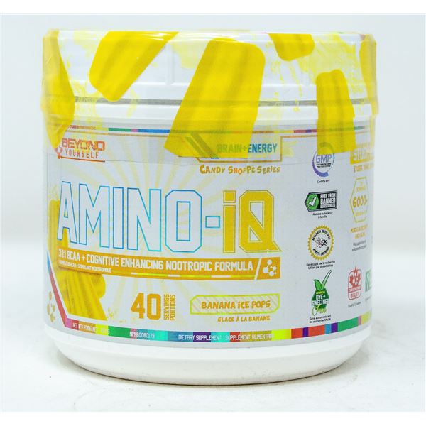 BEYOND AMINO-IQ 3:1:1 BCAA+COGNITIVE ENHANCING