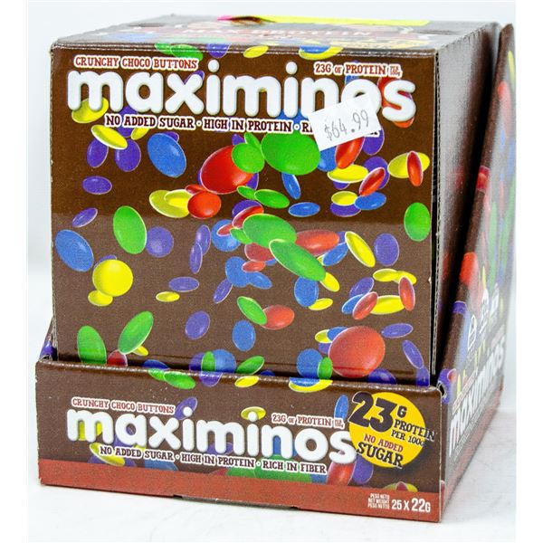 MAX PROTEIN MAXIMINOS CRUNCHY CHOCO BUTTONS