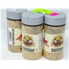 Image 1 : THREE BOTTLES OF FLAVORGOD DYNAMITE SEASONING