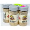Image 1 : THREE BOTTLES OF FLAVORGOD DYNAMITE SEASONING