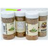 Image 1 : FOUR BOTTLES OF FLAVORGOD ITALIAN ZEST SEASONING