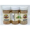 Image 1 : THREE BOTTLES OF FLAVORGOD ITALIAN ZEST SEASONING
