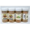 Image 1 : FOUR BOTTLES OF FLAVORGOD ITALIAN ZEST SEASONING
