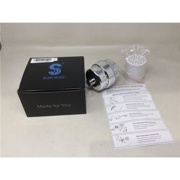 Sunrise Shower Head Filter Kit