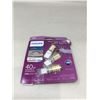 Image 1 : Philips LED Bulbs 3.6w G9 Capsules 3/pack