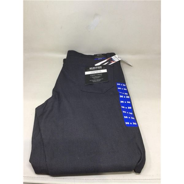 Reaction by Kenneth Cole Straight Fit Pant (36 x 30)