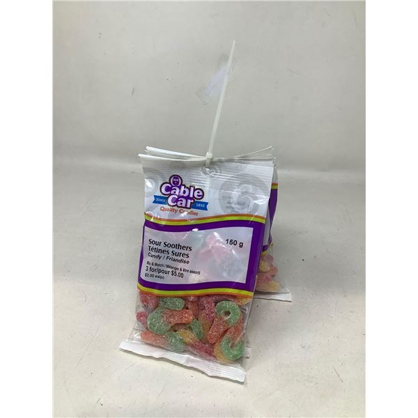 Cable Car Sour Soothers (6 x 150g)