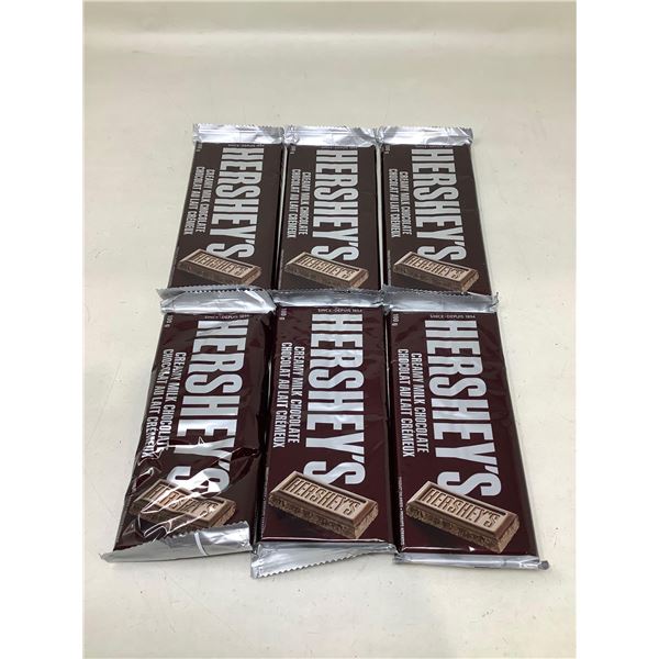 Hershey's Creamy Milk Chocolate Bars (6 x 100g)