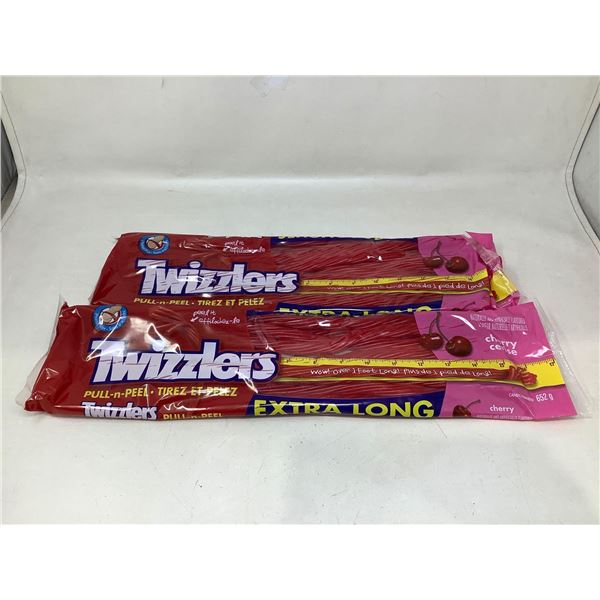 Twizzlers Extra Long Pull-n-Peel Cherry (2 x 652g)
