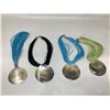 Image 1 : Lot of Assorted Seed Bead Shell Necklaces (3ct)