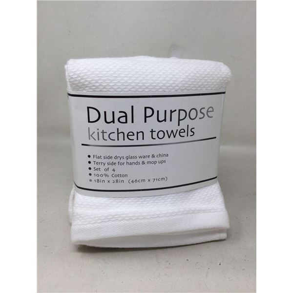 Dual Purpose Kitchen Towels (4pk)