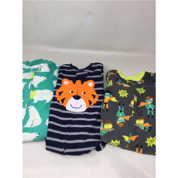 Baby Fleexe sleepers 0-6 months lot of 3