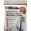 Image 3 : Allergen & Bed Bug Proof Mattress Cover (King size)