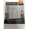Image 2 : Sidelight Panel One Rod Pocket Panel (2-25in x 72in)