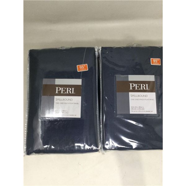 Perl Spellbound One Lined Pinch Pleat Panel (2-32in x 95in)
