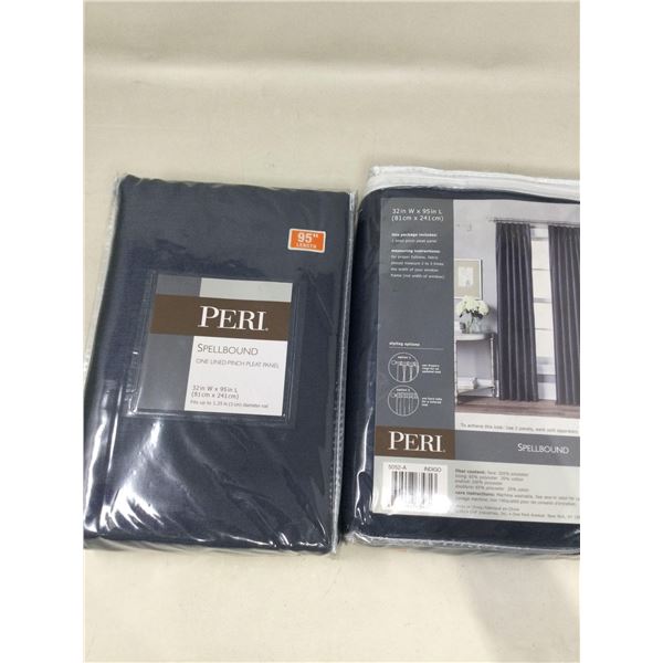 Perl Spellbound One Lined Pinch Pleat Panel (2-32in x 95in)