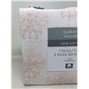 Image 3 : Garment Washed Cotton twin 2 Pc Duvet Set