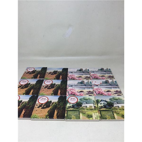 Lot of Assorted Ceramic Coasters