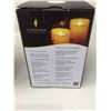 Image 3 : Lot of 2 Luminara scented vanilla flameless cangdes