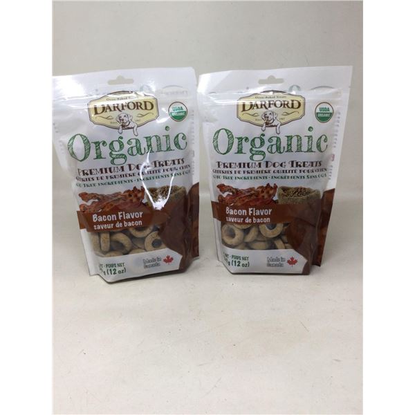 Darford organic premium dog treats 2 x 12oz