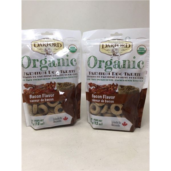 Darford organic premium dog treats 2 x 12oz