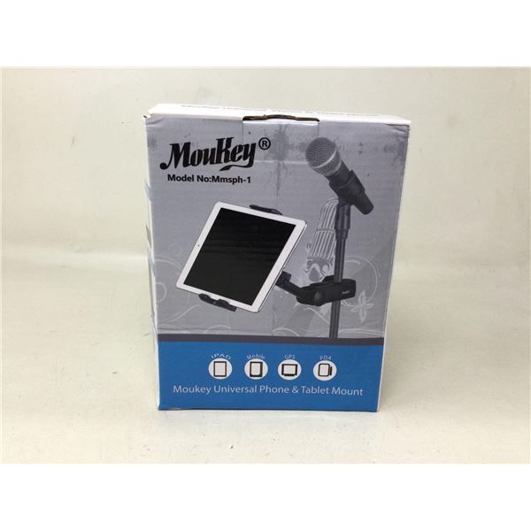 Moukey musicians Tablet holder for microphone stand