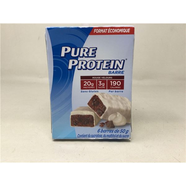Case of red velvet Pure Protein bars 6x50g