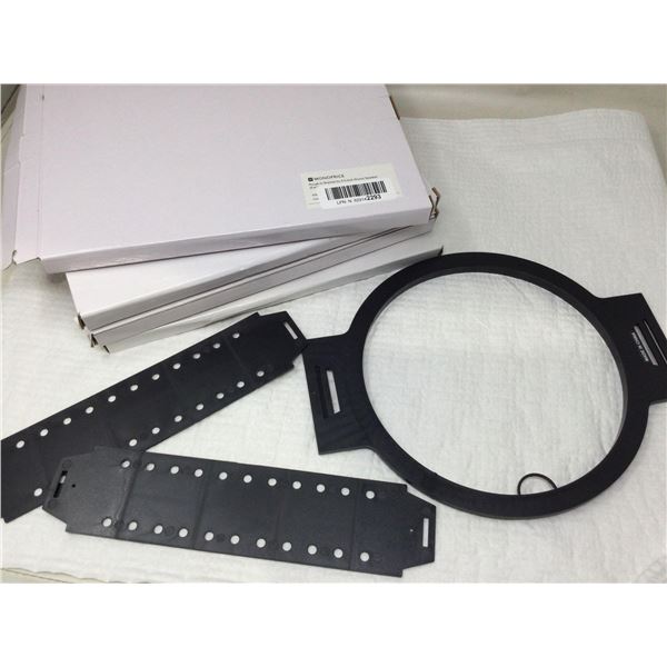 Monoprice rough in bracket for 6.5 inch round speaker lot of 4